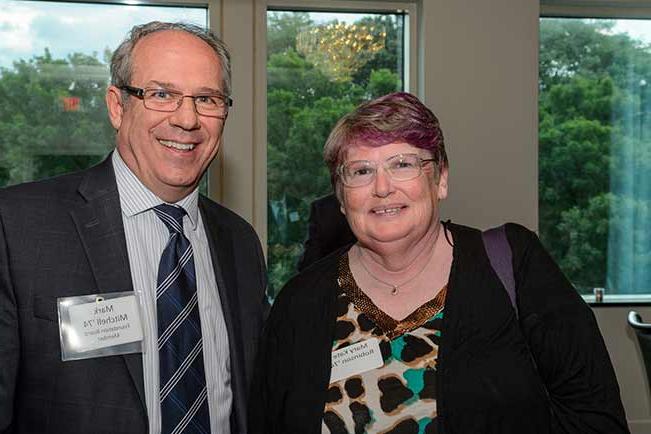 Mary Kate Robinson at a Foundation reception